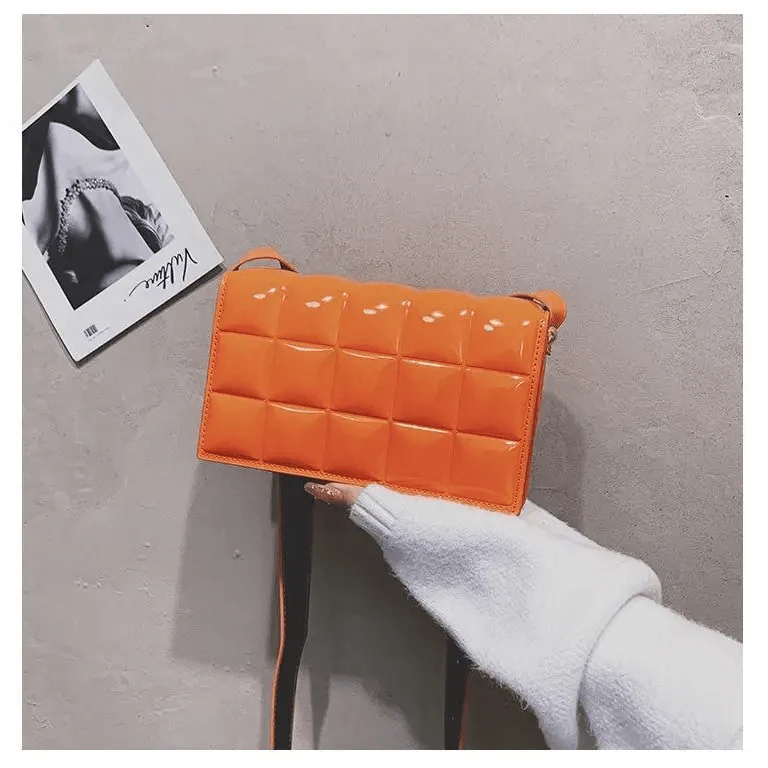 Fabulous Luxury Shoulder Bag Shiny Pu Leather Crossbody Bags For Women Small Flap Handbag Designer Female Messenger Bags Stevvex