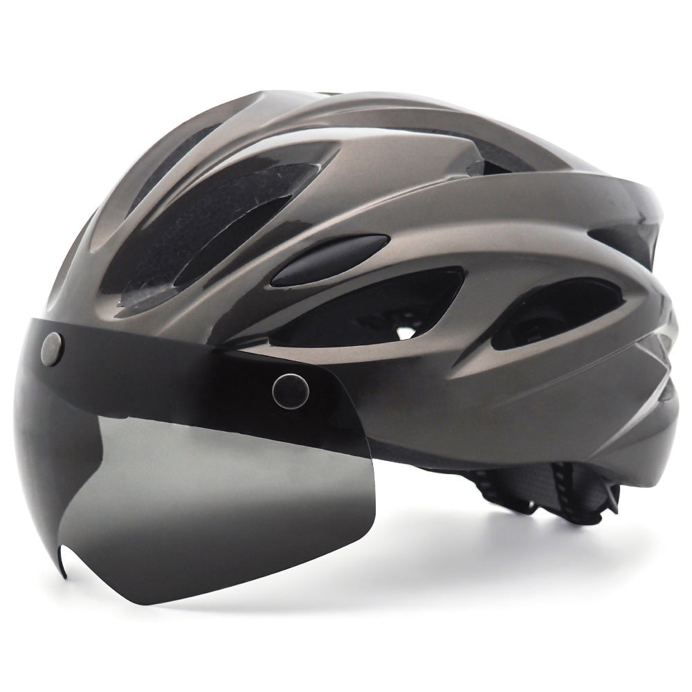 Bicycle Riding Protective Helmet Belt Goggles Lootquake LLC