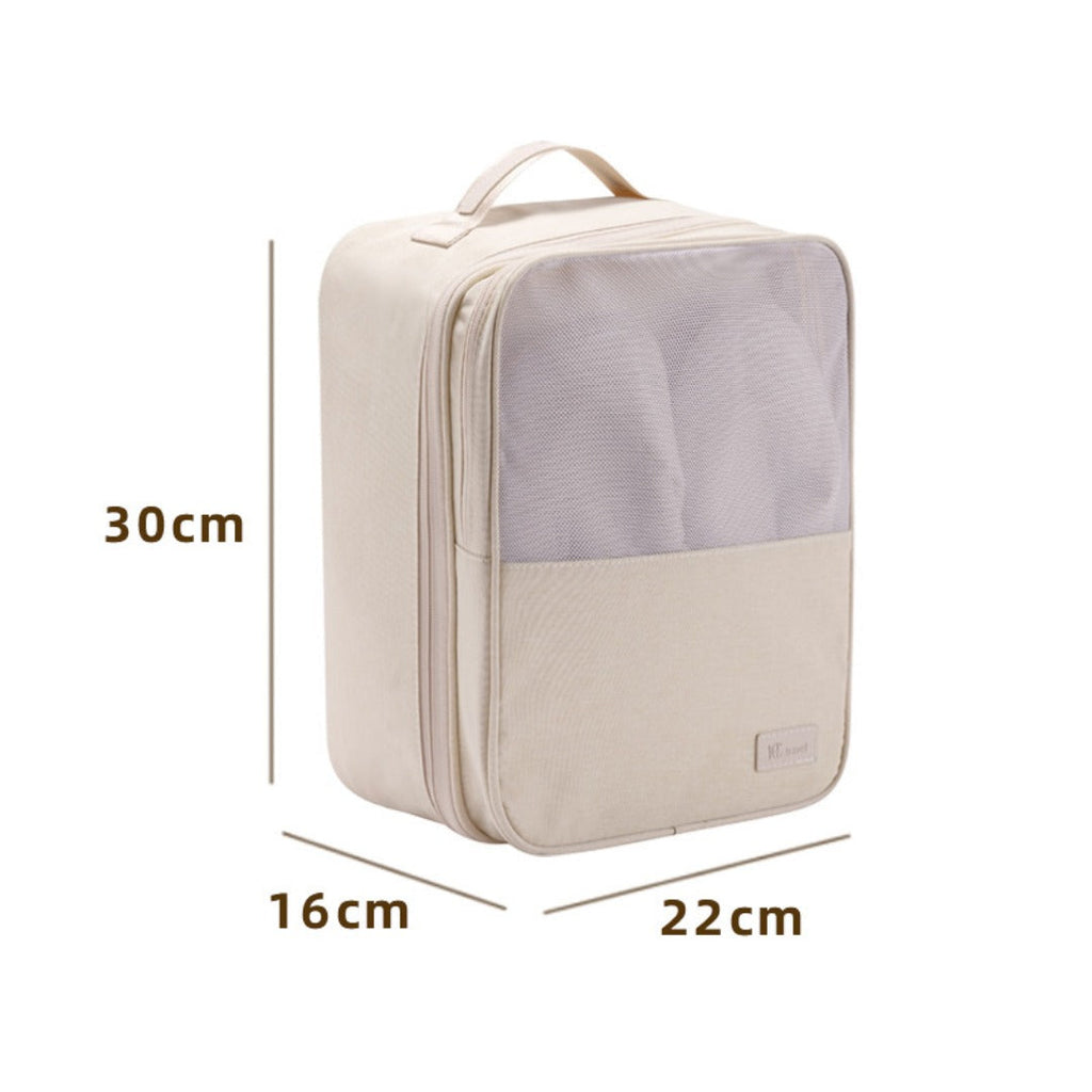 Shoe storage bag, anti-splashing thickened shoe box, travel storage shoe bag, can accommodate three pairs of shoe storage bag - SJB-DIAMOND ELITES
