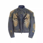 American-style Distressed Machete Jeans Lootquake LLC