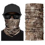 Face Mask Bandana Scarf Neck Warmer Sports Balaclava Hunting Camping Headband Buff Headscarf Camo Army Military Bicycle Camping Hiking Climbing Face Mask Headband Windproof Head Scarves Neck Warmer Cycling Camping Hiking Men Women