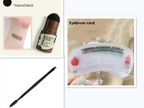 Double eyelash brush eyebrow brush Pi-Mart