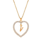 Initials Lette Necklace Pi-Mart