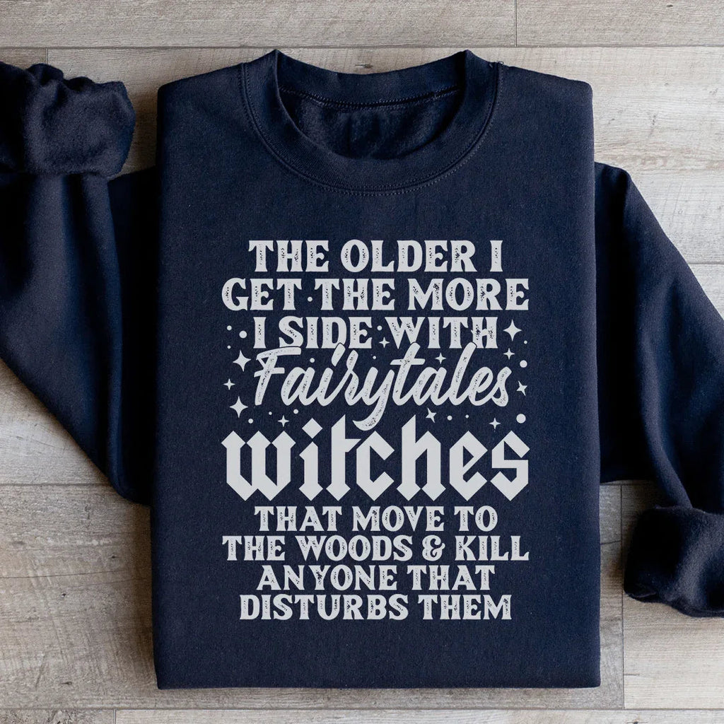 I Side With Fairytales Witches Sweatshirt Peachy Sunday