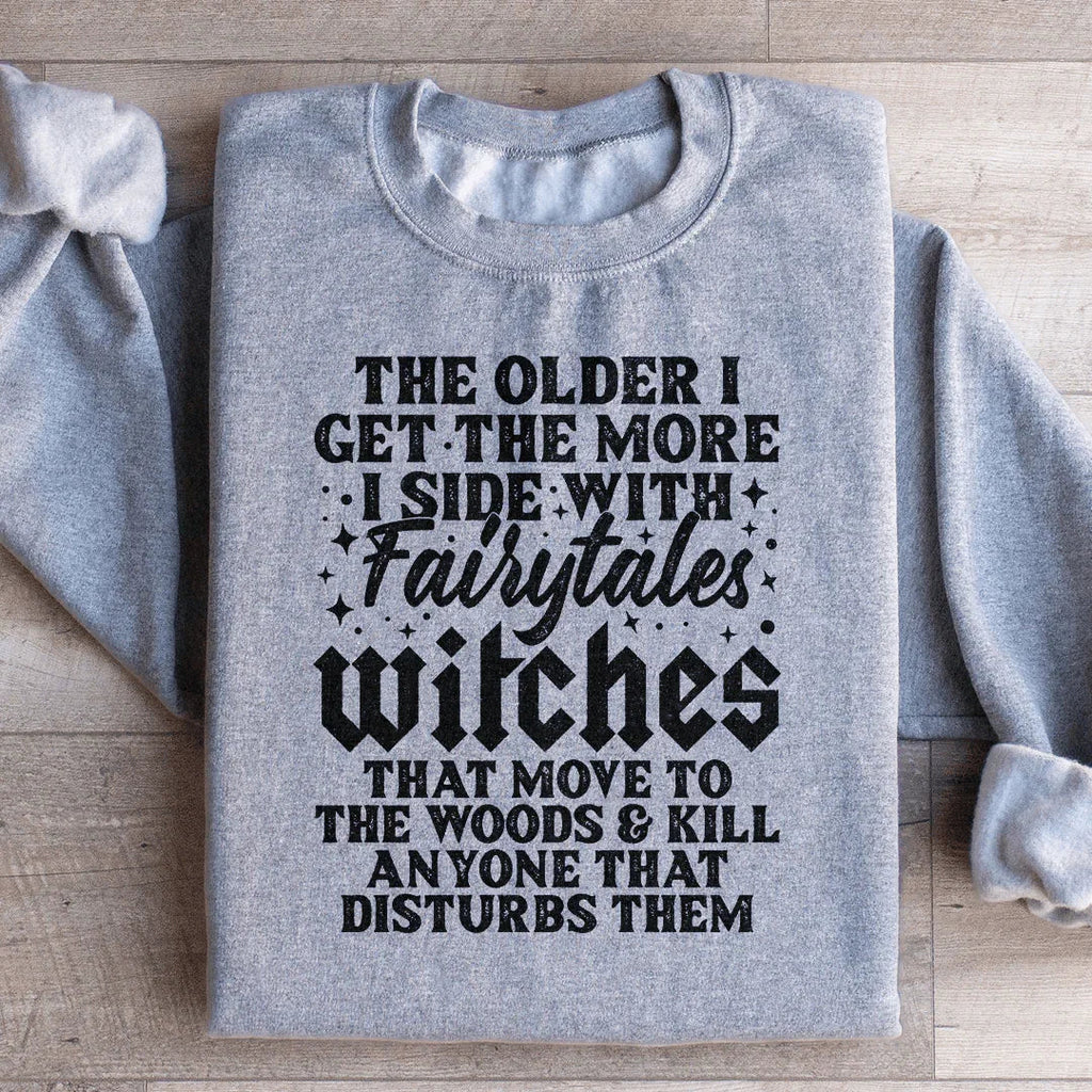 I Side With Fairytales Witches Sweatshirt Peachy Sunday