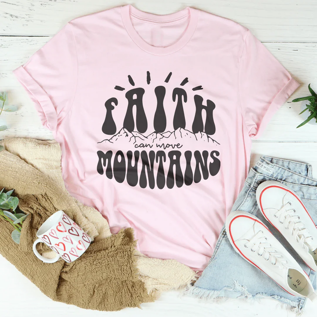 Faith Can Move Mountains Tee - SJB-DIAMOND ELITES