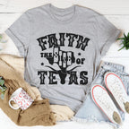 Faith The Size Of Texas Tee Peachy Sunday