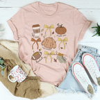Fall Coquette Tee Peachy Sunday