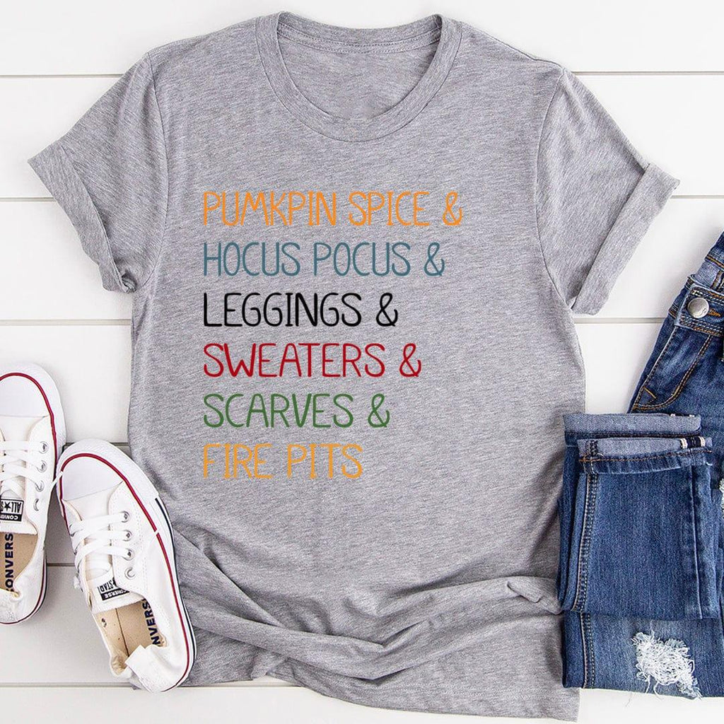 Fall Essentials Tee Peachy Sunday