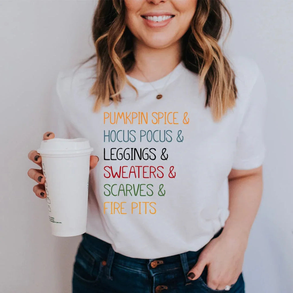 Fall Essentials Tee Peachy Sunday