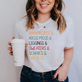 Fall Essentials Tee Peachy Sunday