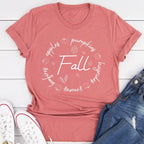 Fall Favorites Tee Peachy Sunday