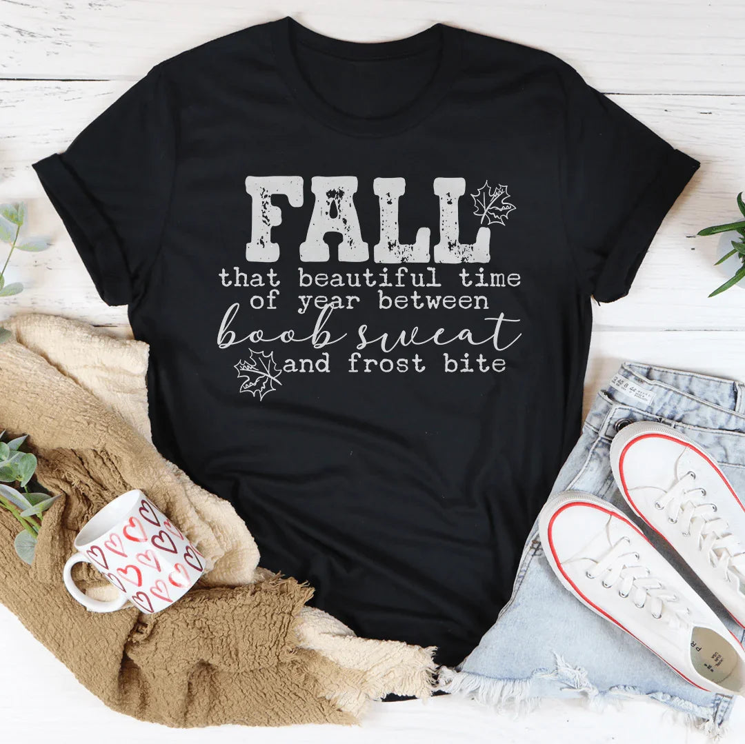 Fall That Beautiful Time Of Year Tee Peachy Sunday