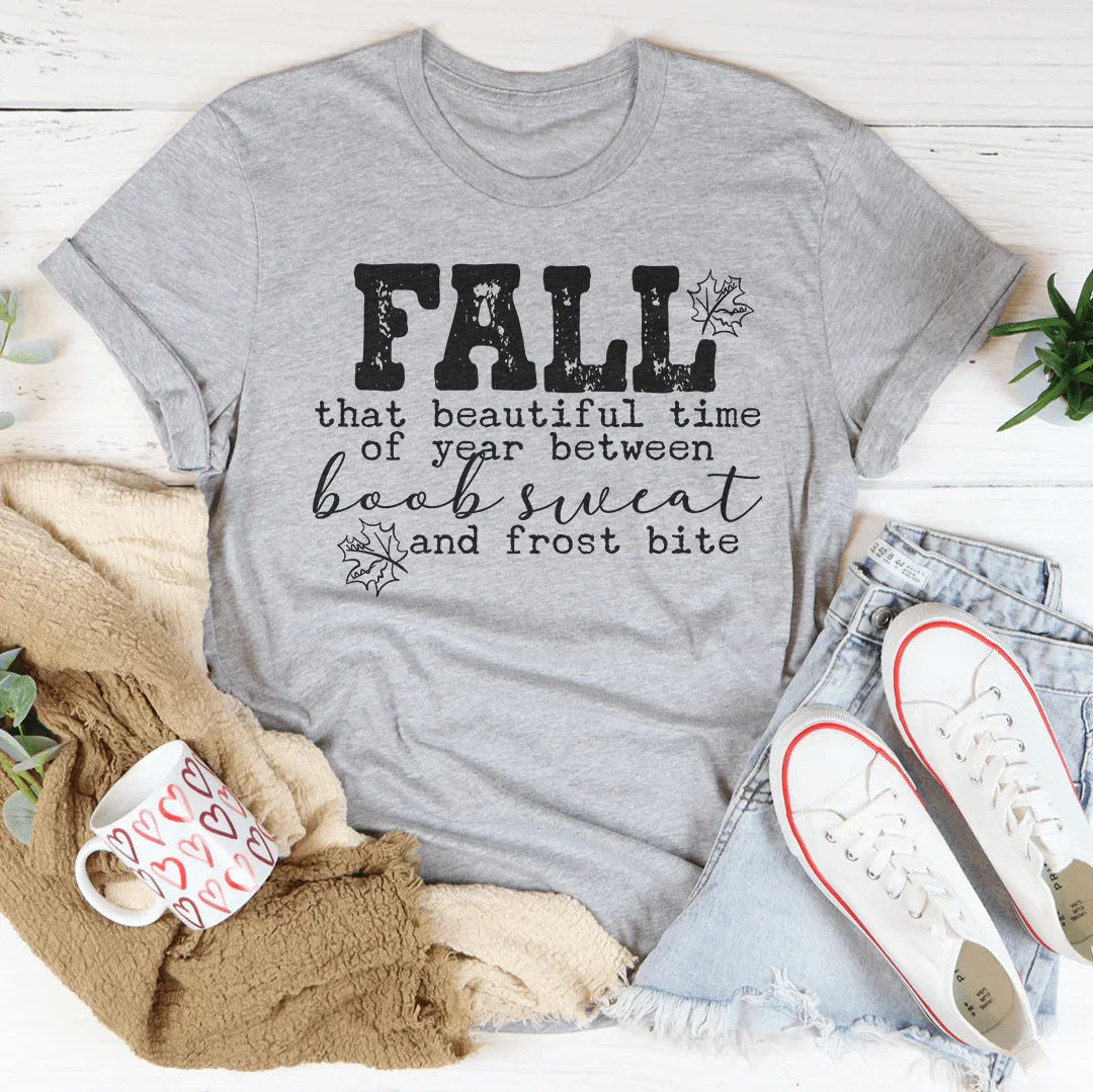Fall That Beautiful Time Of Year Tee Peachy Sunday