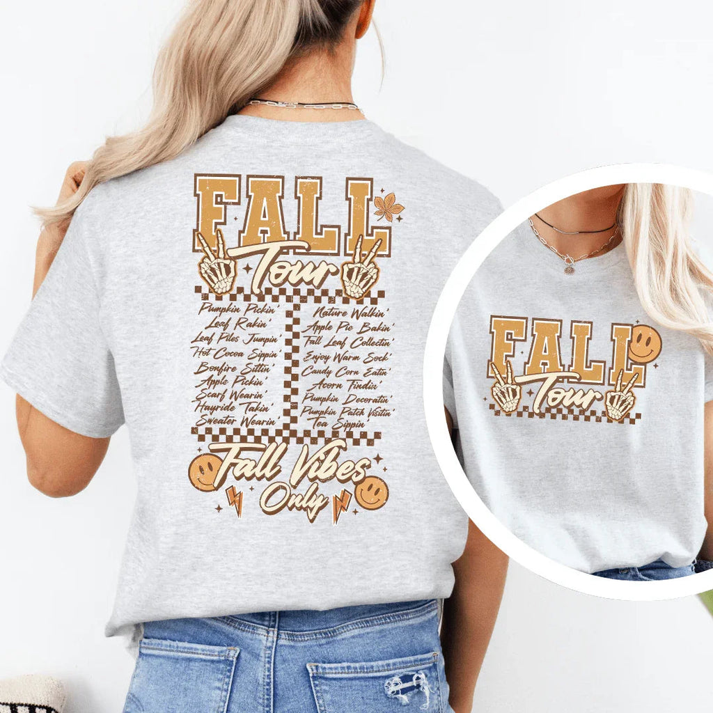 Fall Tour Tee Peachy Sunday