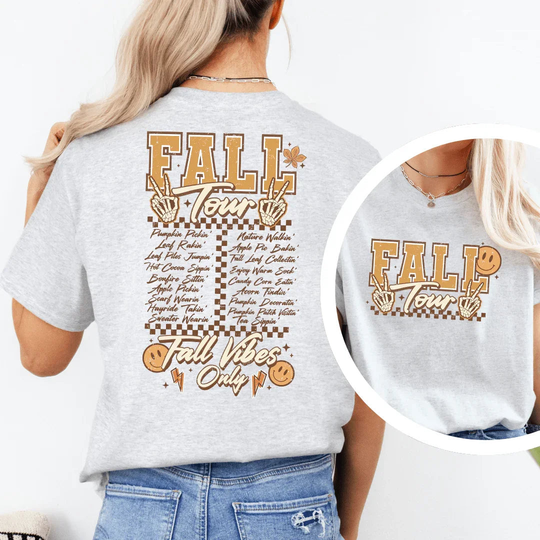 Fall Tour Tee Peachy Sunday