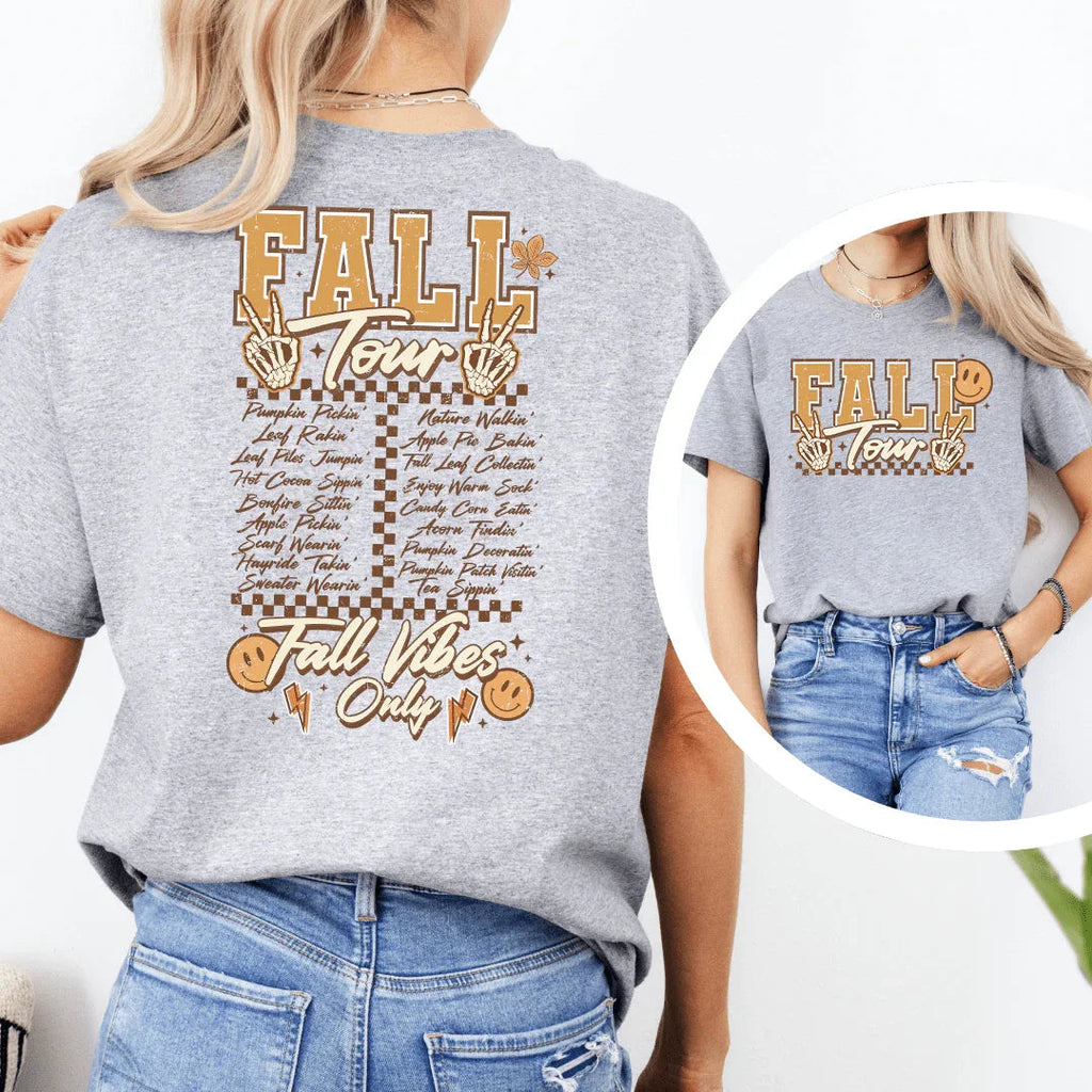Fall Tour Tee Peachy Sunday
