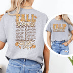 Fall Tour Tee Peachy Sunday