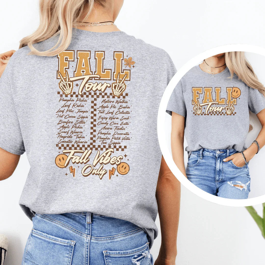 Fall Tour Tee Peachy Sunday