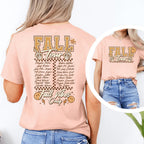 Fall Tour Tee Peachy Sunday