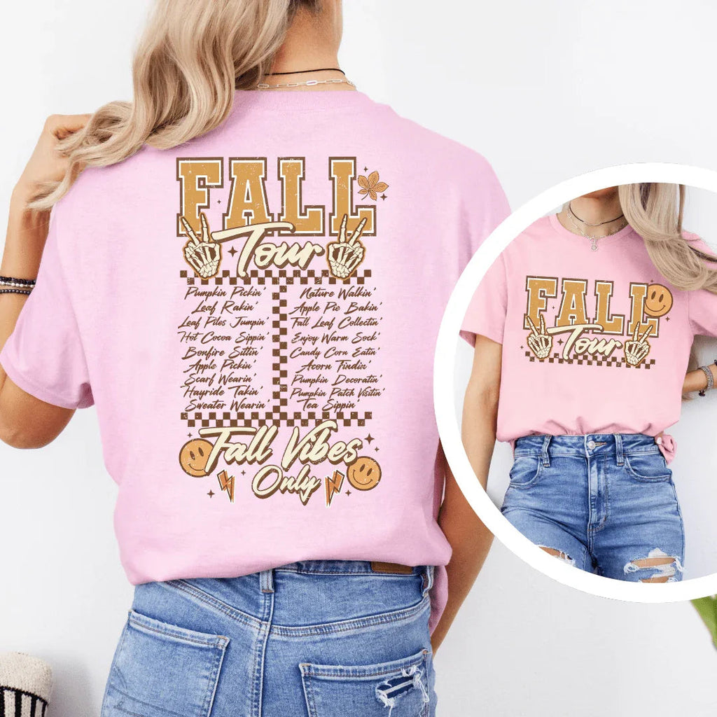 Fall Tour Tee Peachy Sunday