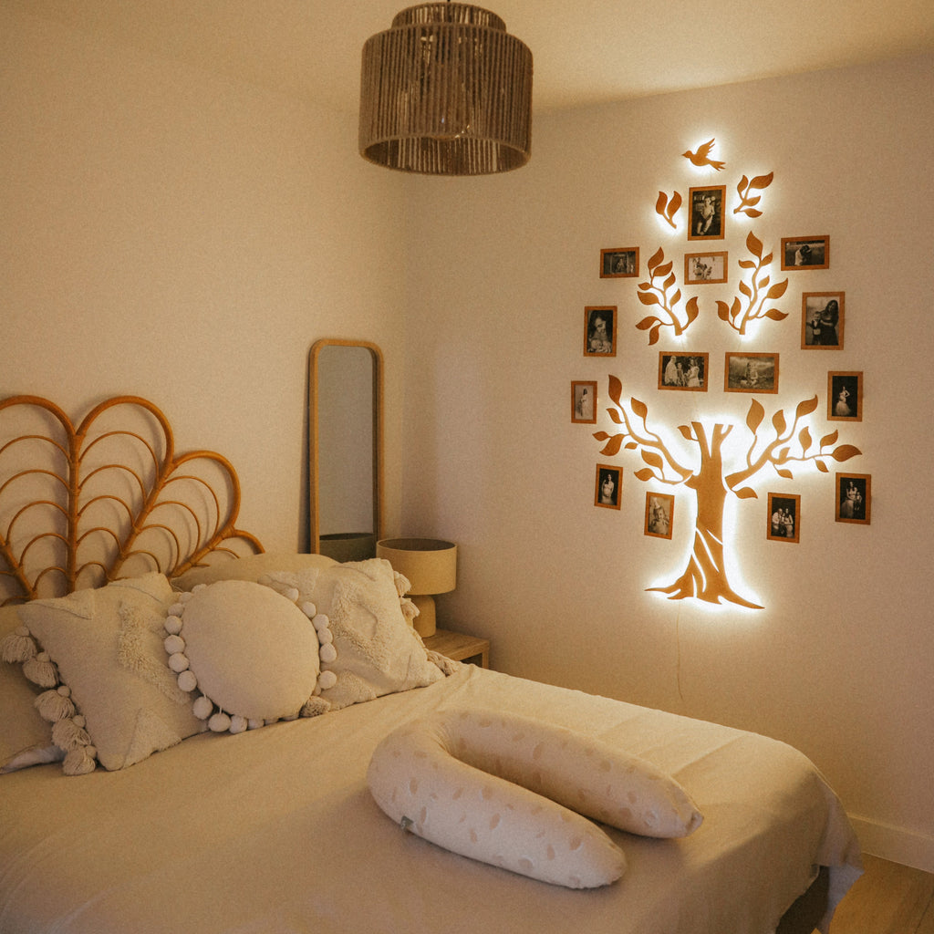 Wooden Led Family Tree - Nova - SJB-DIAMOND ELITES