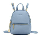 Famous Designer Mini Soft Touch Leather Small Backpack For Female And Girls Fashionable Ladies Bagpack Shoulder Bag Stevvex