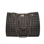 Famous Designer Pu Leather Chain Shoulder Bag/Crossbody Bags With High Quality And Large Capacity For Ladies And Girls Stevvex