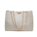 Famous Designer Pu Leather Chain Shoulder Bag/Crossbody Bags With High Quality And Large Capacity For Ladies And Girls Stevvex