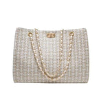 Famous Designer Pu Leather Chain Shoulder Bag/Crossbody Bags With High Quality And Large Capacity For Ladies And Girls Stevvex