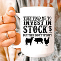 Farmer Ceramic Mug 15 oz Peachy Sunday