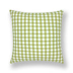 Farmhouse Plaid Striped Linen Cotton Pillow Covers Outdoor Plaid Square Pillow Cushion Case Cotton Linen Throw Pillow Covers Sofa Chair Decorative Cotton Cushions Cover Red Green Blue Pillowcase Stevvex