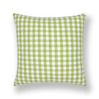 Farmhouse Plaid Striped Linen Cotton Pillow Covers Outdoor Plaid Square Pillow Cushion Case Cotton Linen Throw Pillow Covers Sofa Chair Decorative Cotton Cushions Cover Red Green Blue Pillowcase Stevvex