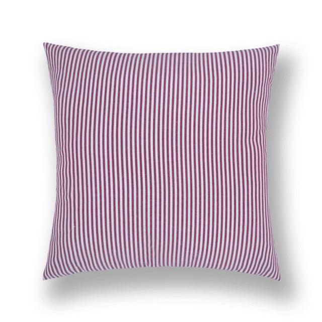 Farmhouse Plaid Striped Linen Cotton Pillow Covers Outdoor Plaid Square Pillow Cushion Case Cotton Linen Throw Pillow Covers Sofa Chair Decorative Cotton Cushions Cover Red Green Blue Pillowcase Stevvex