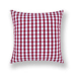Farmhouse Plaid Striped Linen Cotton Pillow Covers Outdoor Plaid Square Pillow Cushion Case Cotton Linen Throw Pillow Covers Sofa Chair Decorative Cotton Cushions Cover Red Green Blue Pillowcase Stevvex