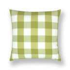 Farmhouse Plaid Striped Linen Cotton Pillow Covers Outdoor Plaid Square Pillow Cushion Case Cotton Linen Throw Pillow Covers Sofa Chair Decorative Cotton Cushions Cover Red Green Blue Pillowcase Stevvex
