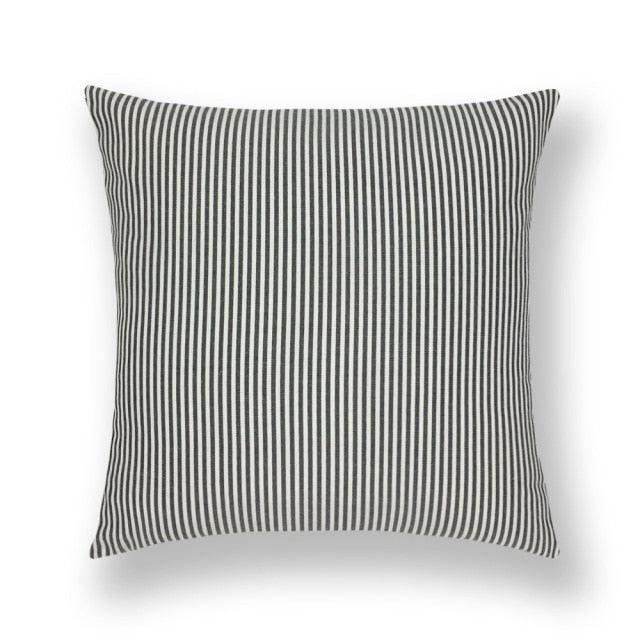 Farmhouse Plaid Striped Linen Cotton Pillow Covers Outdoor Plaid Square Pillow Cushion Case Cotton Linen Throw Pillow Covers Sofa Chair Decorative Cotton Cushions Cover Red Green Blue Pillowcase Stevvex