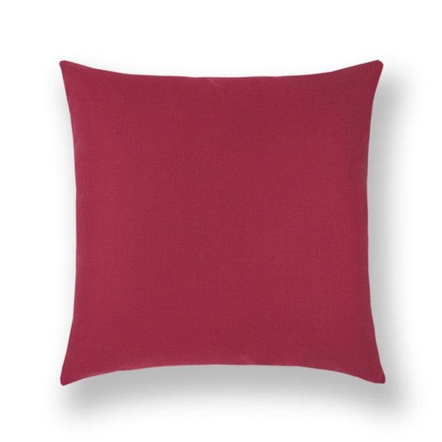 Farmhouse Plaid Striped Linen Cotton Pillow Covers Outdoor Plaid Square Pillow Cushion Case Cotton Linen Throw Pillow Covers Sofa Chair Decorative Cotton Cushions Cover Red Green Blue Pillowcase Stevvex