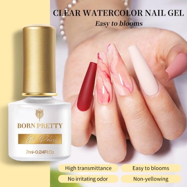 Fashion 2022 New Womens Colorful Nail Gel Polish Modern Glitter Pink Purple UV Diamond Stylish Design Nail Colors Gel For Girls and Women In Shinny Trend Color Stevvex