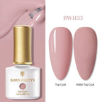 Fashion 2022 New Womens Colorful Nail Gel Polish Modern Glitter Pink Purple UV Diamond Stylish Design Nail Colors Gel For Girls and Women In Shinny Trend Color Stevvex