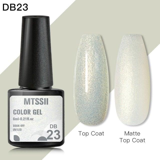 Fashion 2022 Reflective Glitter Gel Nail Polish 8 Colors Sparkling Auroras Permanent UV Diamond Gel Nail Polish Gel For Girls and Womens Stevvex
