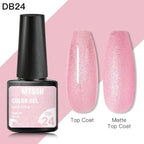 Fashion 2022 Reflective Glitter Gel Nail Polish 8 Colors Sparkling Auroras Permanent UV Diamond Gel Nail Polish Gel For Girls and Womens Stevvex
