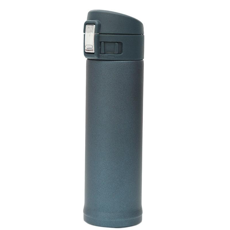 Fashion 500ml Stainless Steel Insulated Cup Coffee Tea Thermos Bottle Thermal Water Bottle Travel Drink Bottle Tumbler Warm Water Container Coffee Keeper Tea Keeper Camping Travel Coffee Tea Milk Mug Kitchen Dining Set Reusable Water Bottle Stevvex