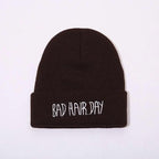 Fashion Bad Hair Day Beanies Unisex Cute Soft Hats Comfortable Outdoor Caps Durable Modern Design