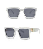 Fashion Black Design Stylish Sunglasses For Men & Women Square Shape Driving Eyewear Classic Luxury Style Sun Glasses For Men Women Anti Blue Light Sun Glasses For Summer Stevvex
