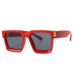 Fashion Black Design Stylish Sunglasses For Men & Women Square Shape Driving Eyewear Classic Luxury Style Sun Glasses For Men Women Anti Blue Light Sun Glasses For Summer Stevvex