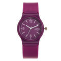 Fashion Casual Environmental Friendly Silicone Childrens Quartz Fashion Watches Retro Classic Analog Time Teacher Young Girls Teen Wrist Watch With Colorful Silicone Band For Valentine’s Day Stevvex