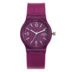 Fashion Casual Environmental Friendly Silicone Childrens Quartz Fashion Watches Retro Classic Analog Time Teacher Young Girls Teen Wrist Watch With Colorful Silicone Band For Valentine’s Day Stevvex