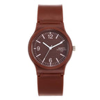 Fashion Casual Environmental Friendly Silicone Childrens Quartz Fashion Watches Retro Classic Analog Time Teacher Young Girls Teen Wrist Watch With Colorful Silicone Band For Valentine’s Day Stevvex