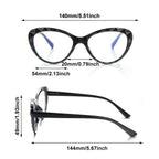 Fashion Cat Eye Eyeglasses For Women Men Flexible Portable Anti Blue Rays Glasses Computer Glasses Optical Eyewear For Men And Women Optical Eyewear Fashionable Eyewear Stevvex